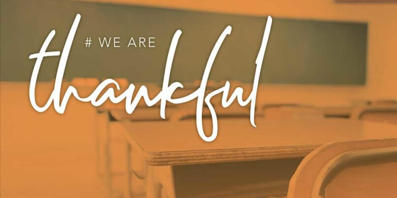 #We Are Thankful
