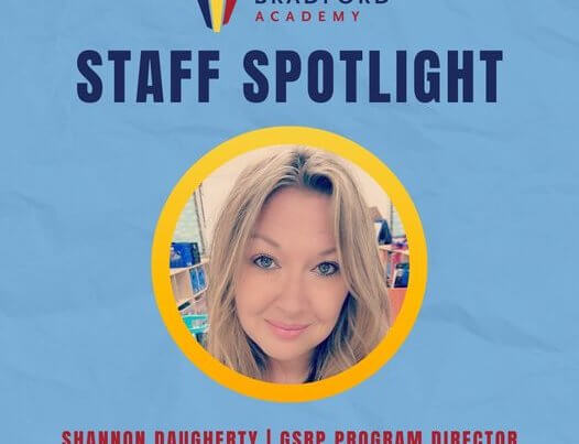Photo of Bradford Academy GSRP Program Director Ms. Daugherty for staff spotlight
