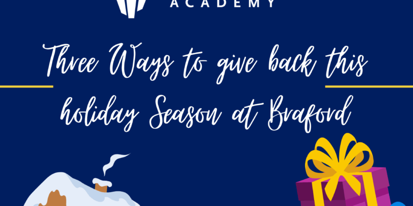 Bradford Academy Three Ways to Give Back this Holiday Season at Bradford Academy