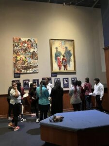 Bradford Middle Schoolers visit the Charles Wright Museum of African American History on a field trip